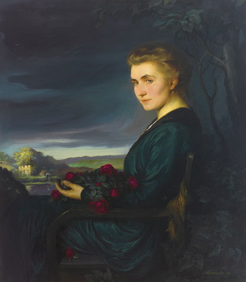 Colonel Hugo And Isolde Proksch by Oskar Wiedenhofer, 1915